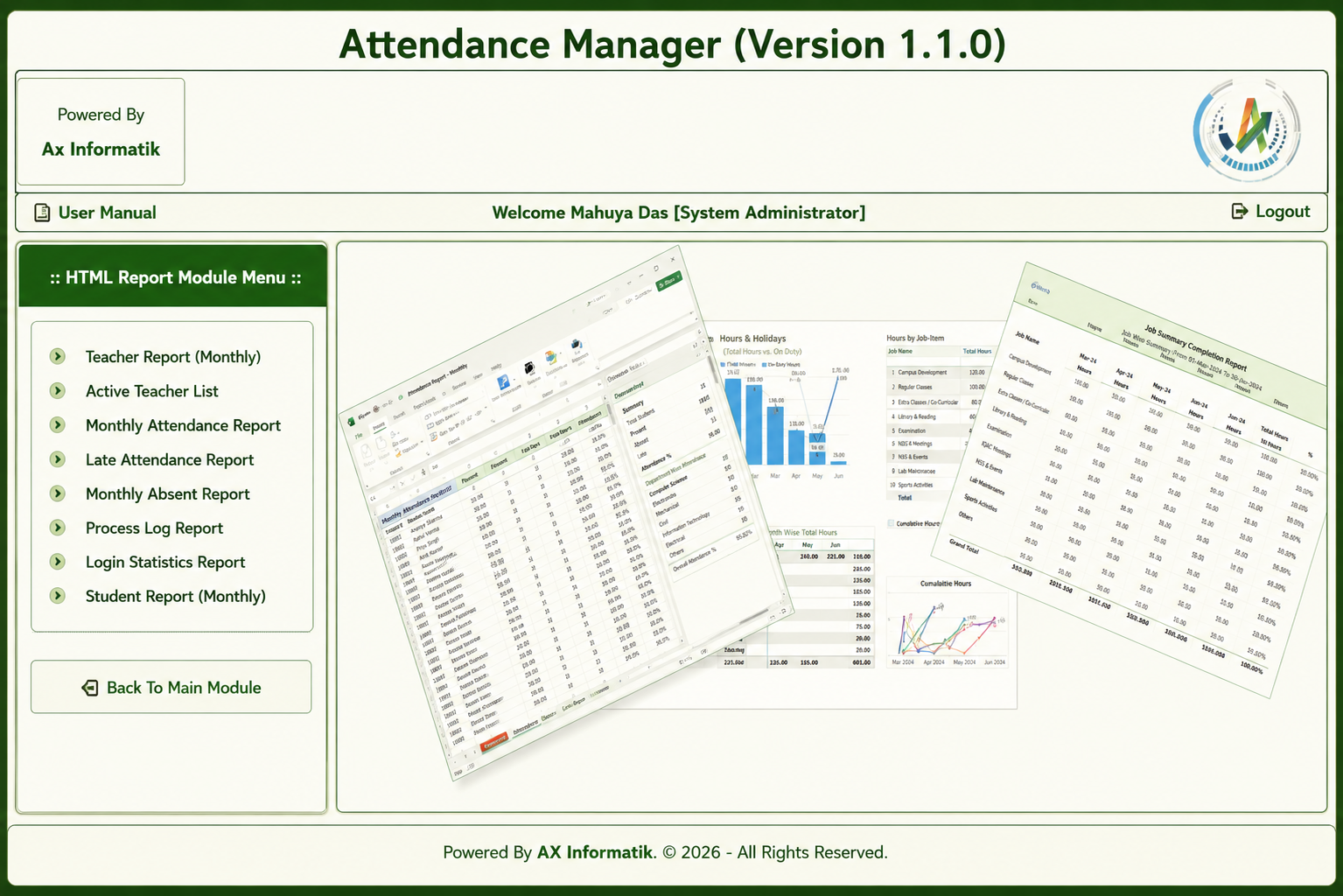 Attendance Manager Report 1